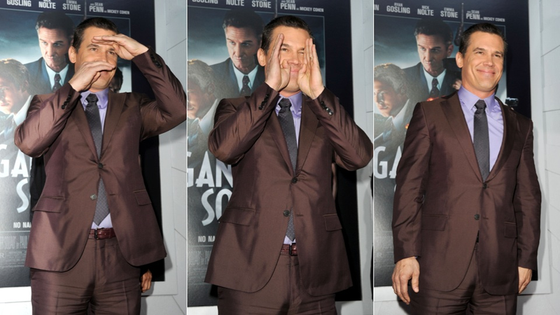 Illustration for article titled Hey Girl, Ryan Gosling Was Covered in Chocolate at the Gangster Squad Premiere